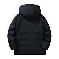 雪中飞 SNOWFLYING 冬男士短款羽绒服拉链商务保暖绅士一衣三穿
