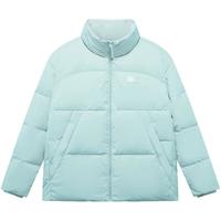 XTEP 特步 驭温2.0羽绒服女秋冬立领运动休闲外套977428190350 乘风绿 L