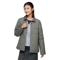 诺诗兰男女棉服户外轻便休闲舒适保暖外套登山出游NPJDT5637E 螺青色 175/L