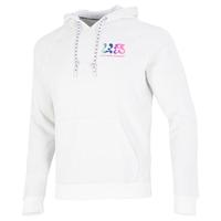 安德玛（UNDERARMOUR）卫衣男士 运动服时尚休闲服针织连帽外套保暖套头衫 1373844-112 L