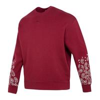 PUMA彪马卫衣男装女装秋冬户外运动服拼色圆领休闲服套头衫上衣服 539522-21/偏大一码 S