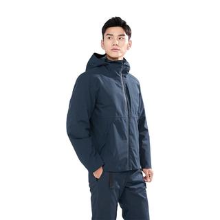 YANXUAN 网易严选 90白鹅绒冲锋衣三合一户外服一衣三穿商务休闲徒步 夜幕蓝（带蓝色内胆） XXL
