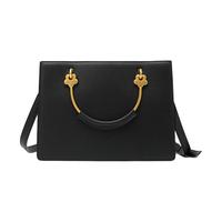 梦特娇（MONTAGUT）2023包包女包斜挎单肩盒子包手提包牛二层皮箱子包女包 红色