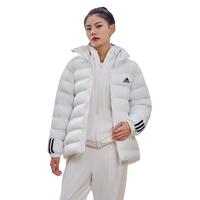 adidas 阿迪达斯 轻运动女装冬季户外休闲保暖棉服夹克外套 白色 A/M