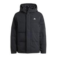 Adidas 阿迪达斯羽绒服男装冬款运动服保暖连帽羽绒夹克休闲外套HN2123 H20754/黑色/羽绒保暖 S