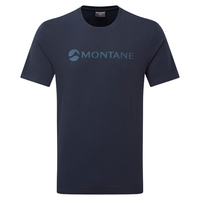 MONTANE盟泰恩MONO LOGO T-SHIRT男子有机棉短袖T恤登山徒步 ECLIPSE BLUE 日蚀蓝 L