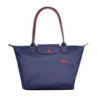 LONGCHAMP 珑骧 女士聚酰胺帆布饺子包长柄购物袋2605619