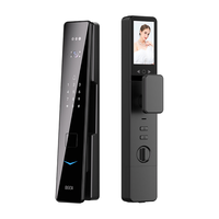 博克3D人脸识别指纹锁可视猫眼智能门锁家用防盗密码锁K9P