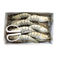Mr.Seafood 京鲜生 黑虎虾大号高品质海鲜大虾生鲜虾类 15只/盒 净虾800g（赠送500g无冰小龙虾）