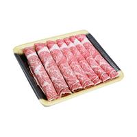 野赞 2斤原切牛肉卷肥牛卷澳洲安格斯上脑肥牛片火锅寿喜烧烤肉