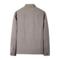 爱登堡冬季短款立领羽绒服男青年加厚保暖休闲夹克工装外套 黑色 185