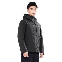 YANXUAN 网易严选 90白鹅绒冲锋衣三合一户外服一衣三穿商务休闲徒步 岩黑(带黑色内胆 L(175/96A)