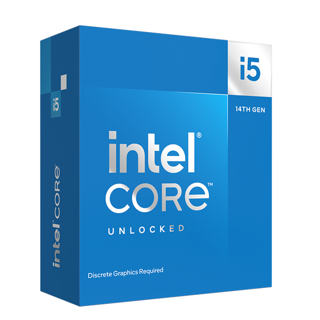 intel 英特尔 i5-12490F/13490F/14600KF盒装CPU全新电脑CPU