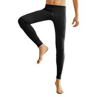 goldlion 金利来 国民品牌-金利来保暖裤男山羊绒加绒加厚护膝保暖男士保暖秋裤男 加厚单裤-黑色 L(170/95)