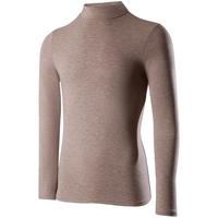 羊绒保暖内衣男士德绒蚕丝自发热秋衣上衣套装加绒加厚打底棉毛衫