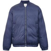 SELECTED 思莱德 轻盈白鸭绒棒球领廓形短款羽绒服