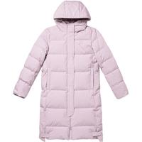 QIAODAN 乔丹 中国乔丹运动棉服羽绒服女2023冬季新款中长款厚款保暖防寒外套女