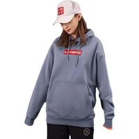 李宁(LI-NING)卫衣男女情侣春秋新品运动连帽外套长袖套头休闲上衣宽松运动服 标准黑(小标-常规款) L