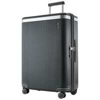 愛可樂 ECHOLAC  明星付辛博同款 大容量行李箱拉杆箱万向轮旅行箱PC142深灰色28吋
