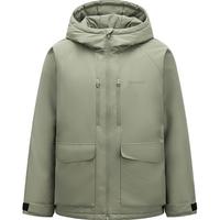 Semir 森马 羽绒服男三防中长款户外保暖抗寒工装宽松外套潮