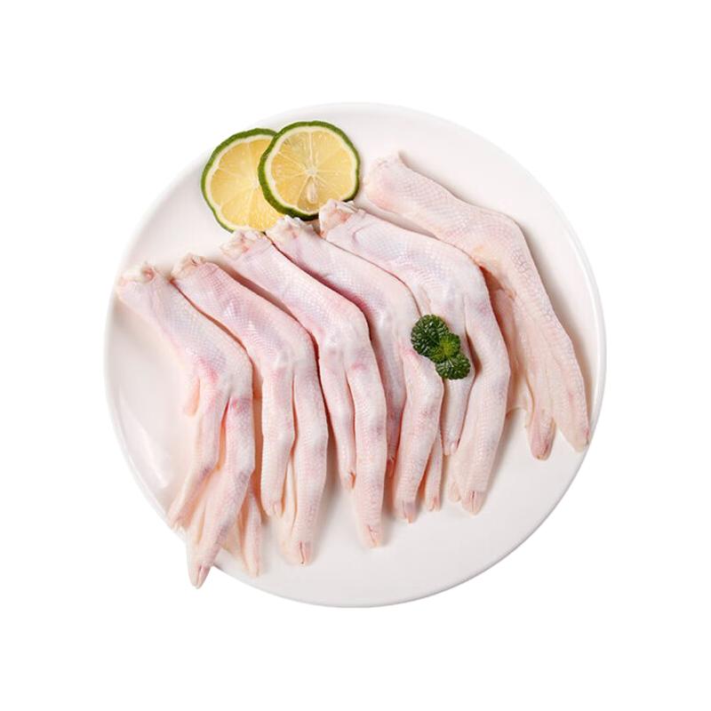果亦橙新鲜冷冻生鸭掌大号带骨大鸭爪生鲜脱骨大鸭掌卤香麻辣鸭货食材 2斤大号脱骨鸭掌【尝鲜】