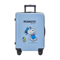 爱华仕 OIWAS史努比儿童行李箱女拉杆箱卡通旅行箱男大容量登机密码皮箱子 蓝色-大梦想家 20英寸可登机箱