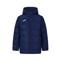 JOMA儿童棉服外套男女通款防风保暖耐磨连帽坎肩棉衣棉袄 藏青 130