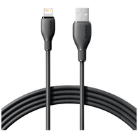 倍思 快充 苹果数据线  Lightning USB-A 2.4A PVC 黑