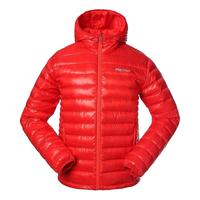 土拨鼠(Marmot)秋冬户外男鹅绒服700蓬连帽保暖超轻羽绒服81225 大红色6277 XXL