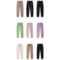 氧心冬季加厚保暖裤蓄温防风束腿裤宽松百搭休闲松紧带卫裤