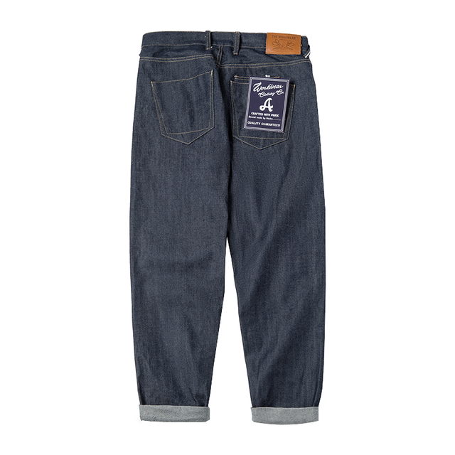 今日必买：马登 工装 赤耳原牛重磅直筒牛仔裤男