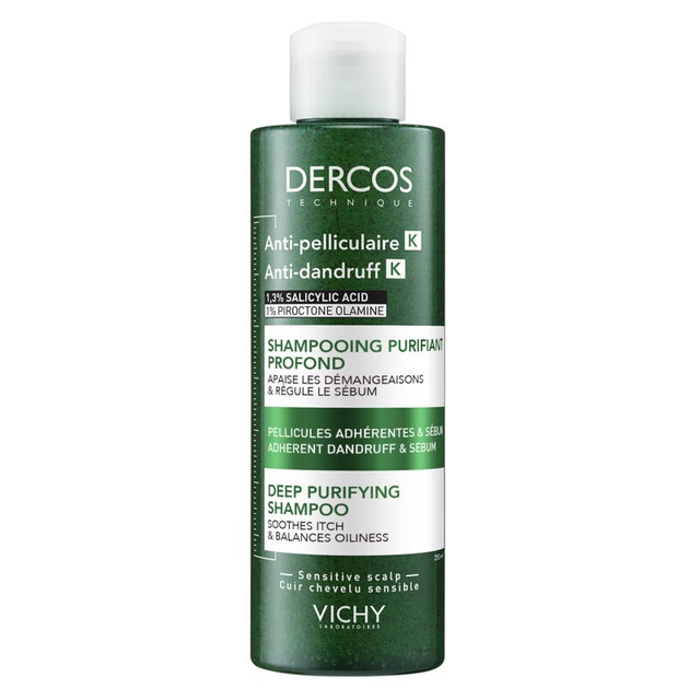 PLUS会员、今日必买：VICHY 薇姿 去屑清洁洗发水 250ml（赠100ml）