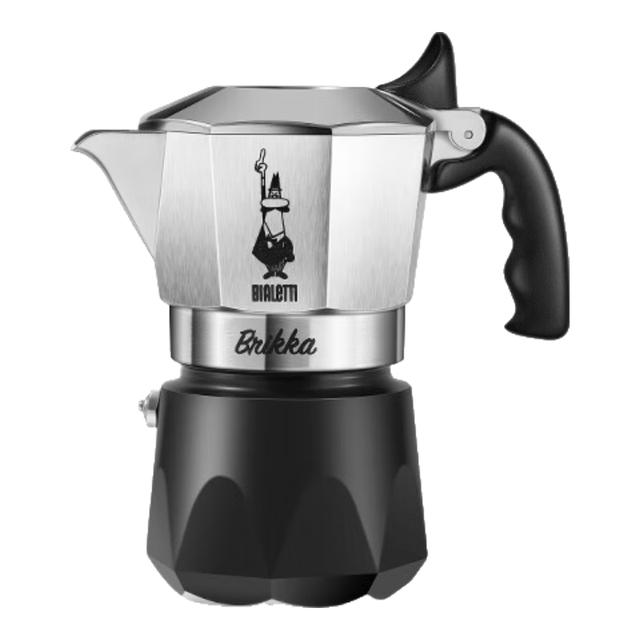 Bialetti 比乐蒂 双阀摩卡壶咖啡壶经典2杯份手冲意式咖啡机便携式咖啡机