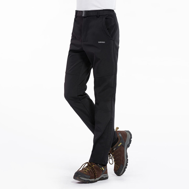 今日必买：日高 男士户外加绒软壳裤 MG991M