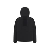 波司登（BOSIDENG）新年红羽绒服男短款纯色连帽滑雪保暖外套B30142103 黑色8056 185/100A