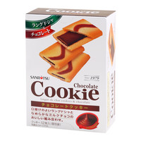 三立 SANRITSU 夹心饼干黑巧克力86.4g糕点