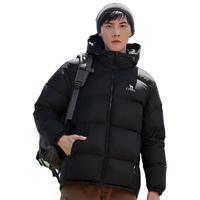CAMEL 骆驼 冬季徒步加厚防风御寒保暖面包服外套运动羽绒服男