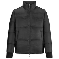 阿玛尼EMPORIO ARMANI 男装EA男士双面穿满印签名标识羽绒服 50