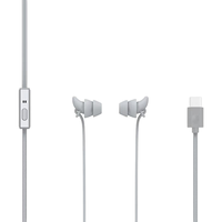 闻昔 WINSS M1T 侧睡不压耳 Type-C 白金灰 有线耳机