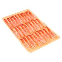 崇鲜 冷冻北极甜虾刺身 去头壳 30尾 盒装 海鲜冰虾去壳尾碟装刺身甜虾