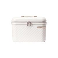 Samsonite 新秀丽 行李箱女小型时尚拉杆箱旅行登机箱15英寸HJ1 白色-化妆箱