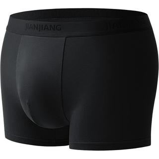 JianJiang 健将 男士平角内裤套装 DZ046 3条装(科技灰+黑色+中灰) XXXL