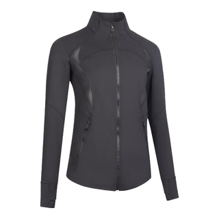 DECATHLON 迪卡侬 外套女显瘦前拉链上衣保暖运动夹克女秋冬服饰上衣 4839853