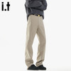 fingercroxx 男士休闲裤 秋季新款水洗棉直筒裤