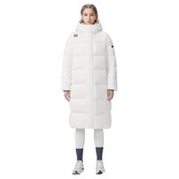 DESCENTE 迪桑特 SKI STYLE系列 女子羽绒服 长款鹅绒冬季 运动休闲 WT-WHITE S(160/80A)