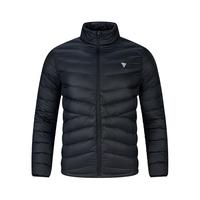 361° 羽绒服男士秋冬季轻薄立领运动休闲外穿短款保暖外套 652344304-5 超级黑 2XL
