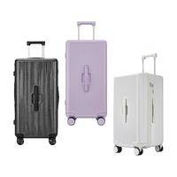 卡拉羊（KALA·Y）拉杆箱大容量时尚魔方箱巨能装旅行箱男女防刮花出游行李箱 锦鲤红丨万向静音轮 20英寸【可登机，三边之和115】