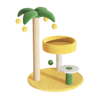 喵仙儿猫爬架一体猫窝多层跳台剑麻猫抓柱猫抓板小型椰树猫玩具