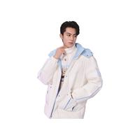 特步（XTEP）王鹤棣同款半糖系列羽绒服女保暖防风外套运动上衣女 古德白 S