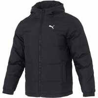 彪马(PUMA)羽绒服男装23冬季休闲运动服防风面包服夹克连帽保暖加厚外套 【80%鸭绒】678720-22/酒红色 175/96A/M 体重120-140斤